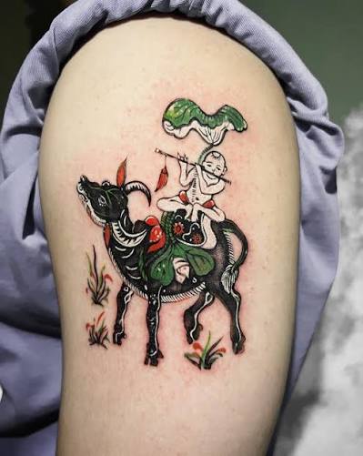 Top Tattoos for Tourists in Vietnam Trending This Year 5 Traditional Đông Hồ-Inspired Tattoos
