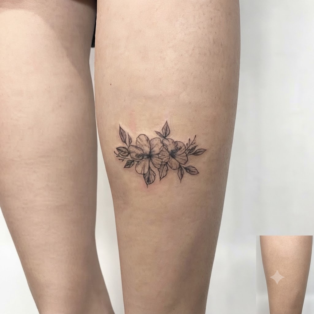 Cover-up tattoo for scars