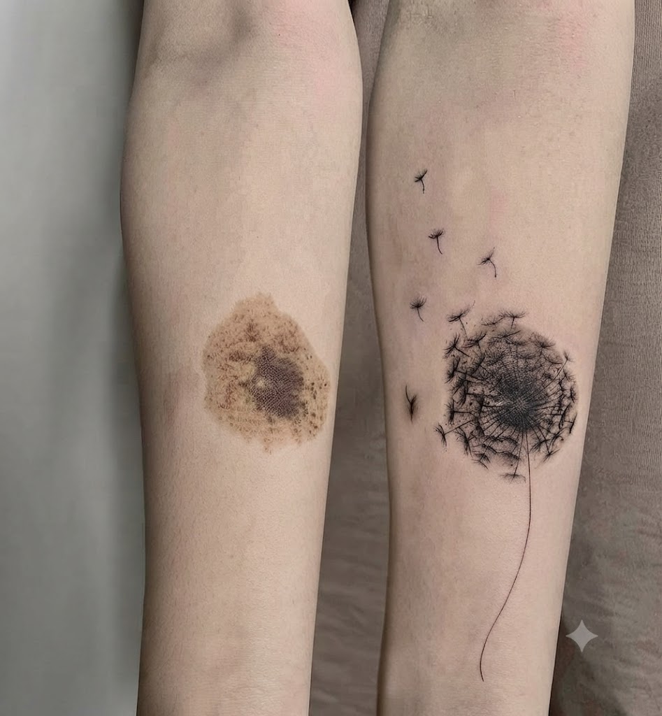 A Collection of Burn Scar Cover-Up Tattoo Designs Suitable for Men and Women 4 Best Burn Scar Cover-Up Tattoo Designs for Women